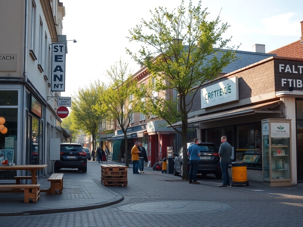 Mapa Opola z zaznaczonymi ikonami projektów finansowanych z Funduszy Europejskich