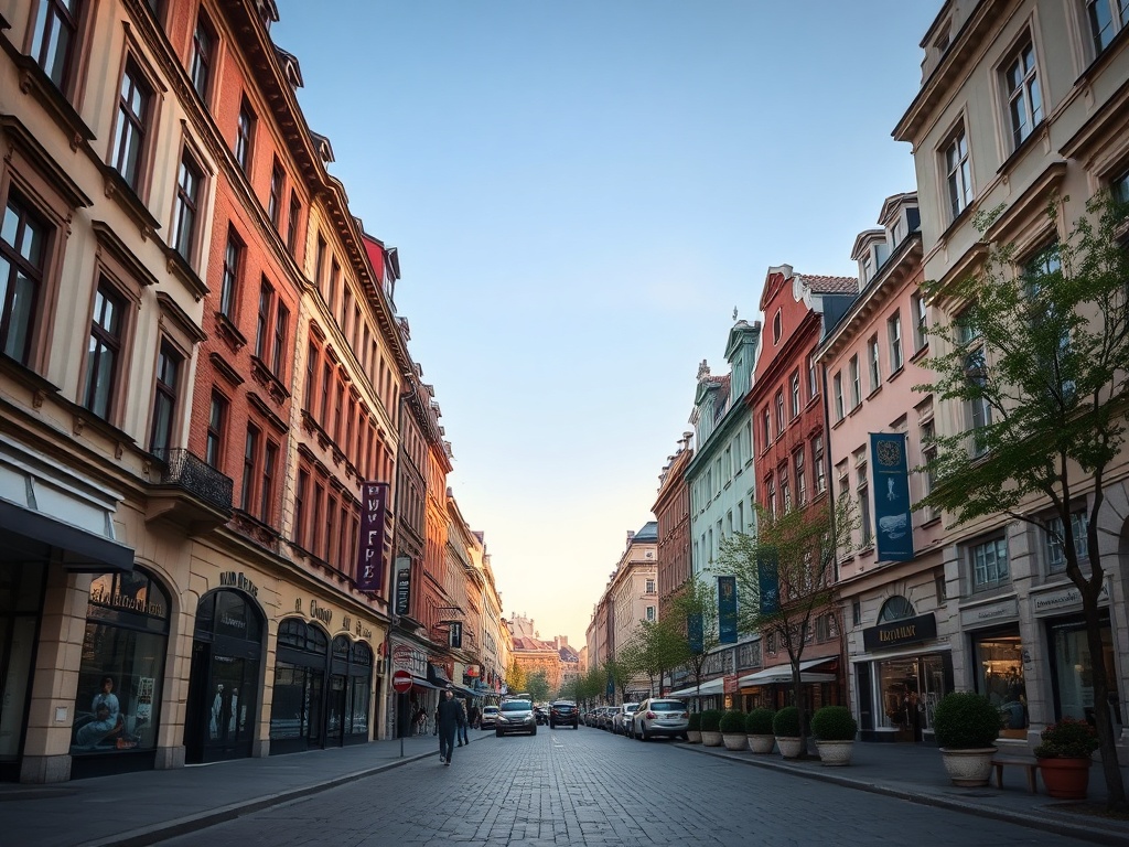 Mapa pokazująca rozkład infrastruktury i usług w Opolu, z naciskiem na infrastrukturę miejską.
